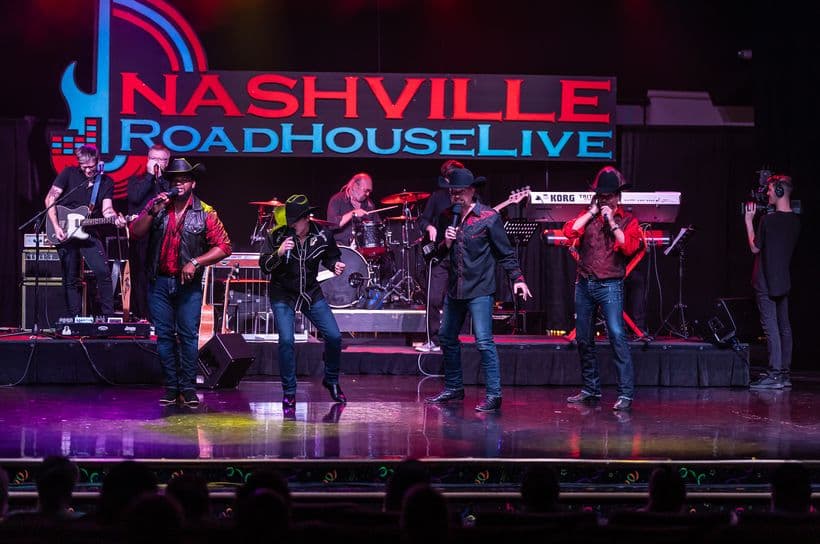 A performance on the Branson Meadows stage
